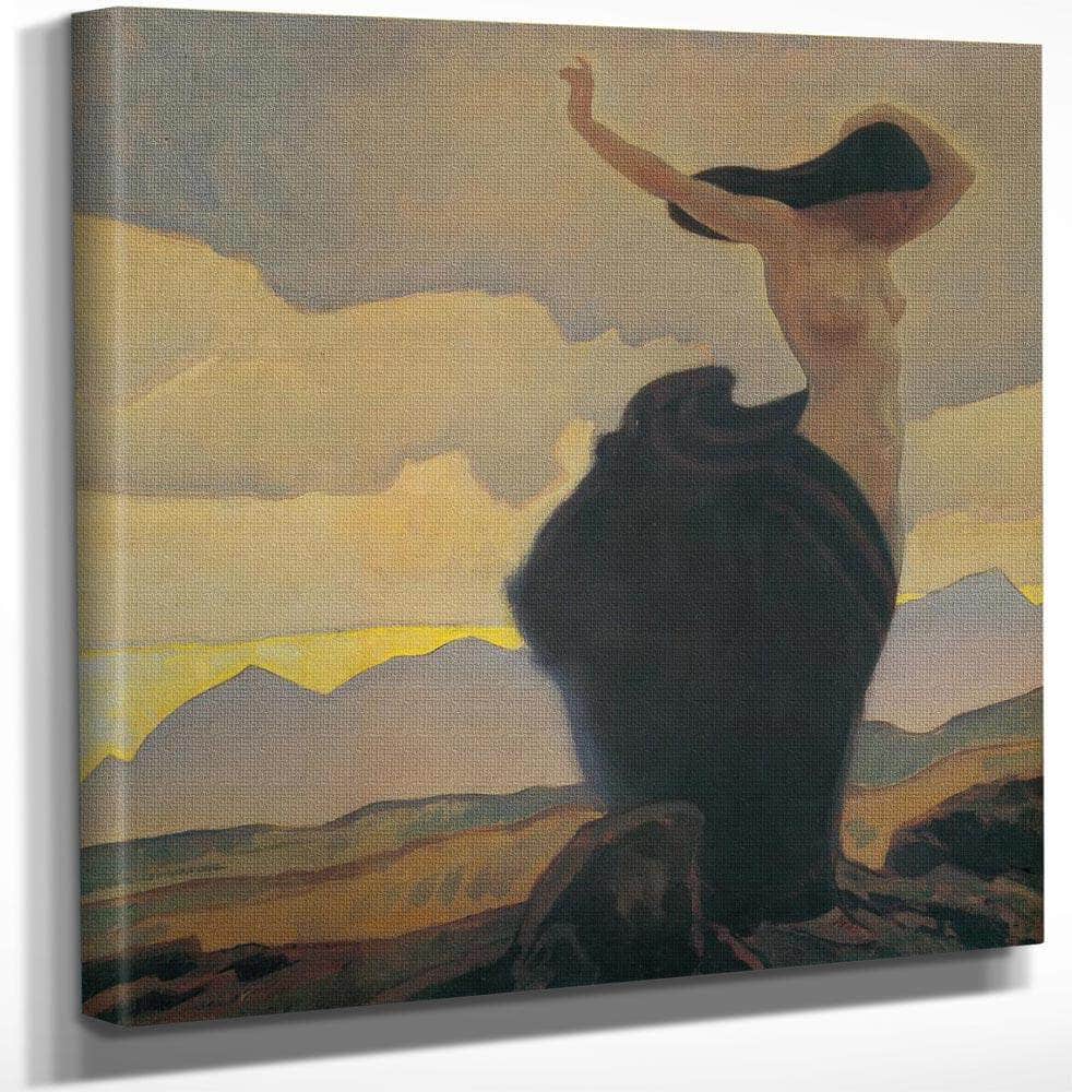 Tragic Mood By Maynard Dixon Fine Art Print