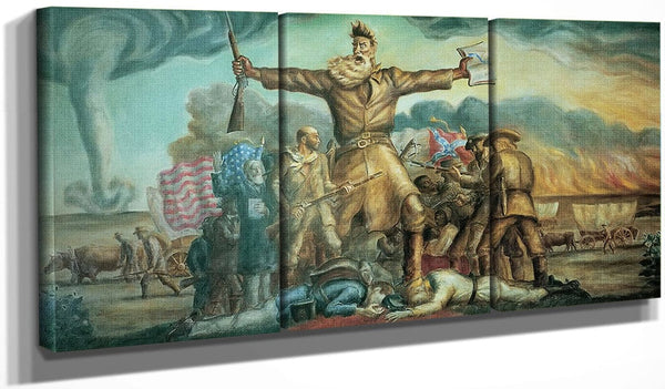 Tragic Prelude By John Steuart Curry Fine Art Print