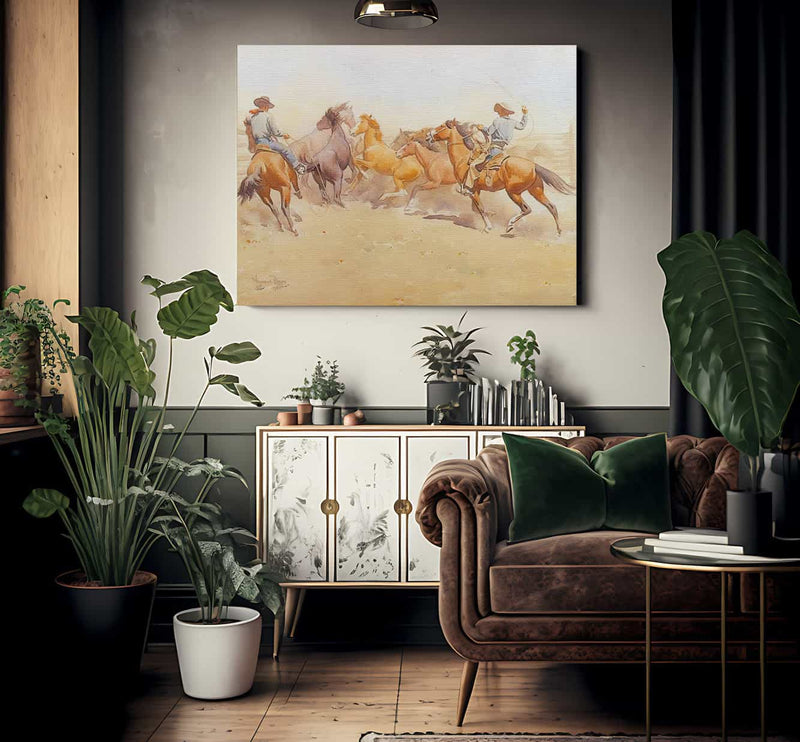 Trail Ranch By Maynard Dixon Fine Art Print