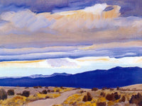 Traveling Storm By Maynard Dixon Fine Art Print