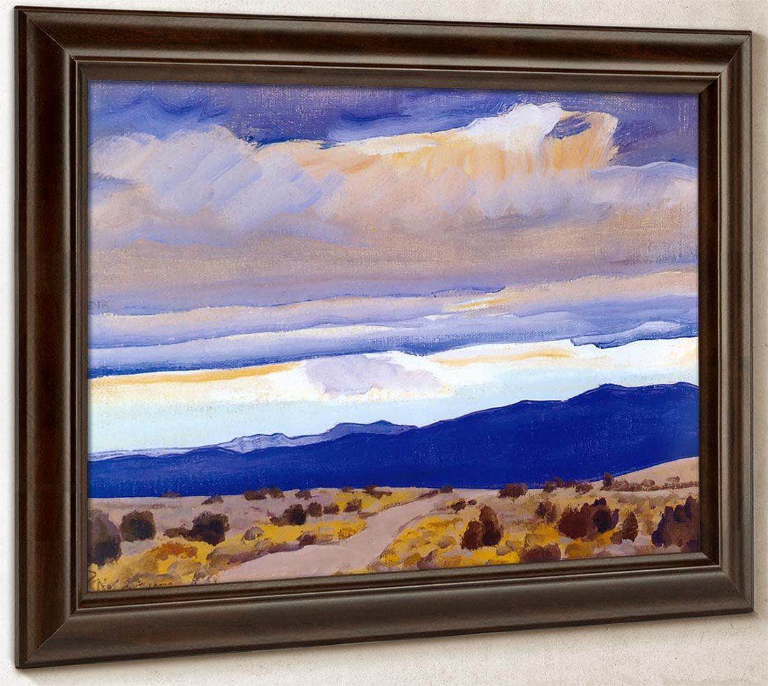 Traveling Storm By Maynard Dixon Fine Art Print