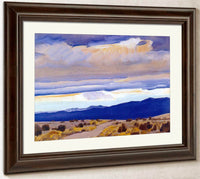 Traveling Storm By Maynard Dixon Fine Art Print