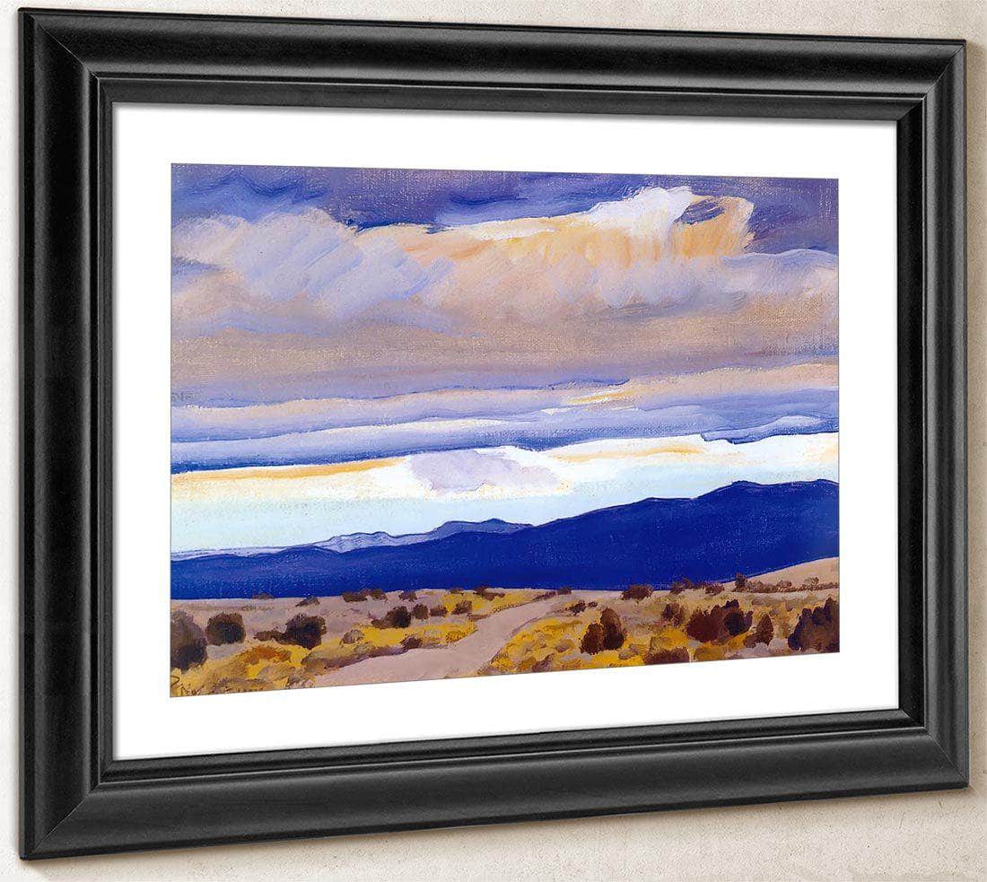 Traveling Storm By Maynard Dixon Fine Art Print