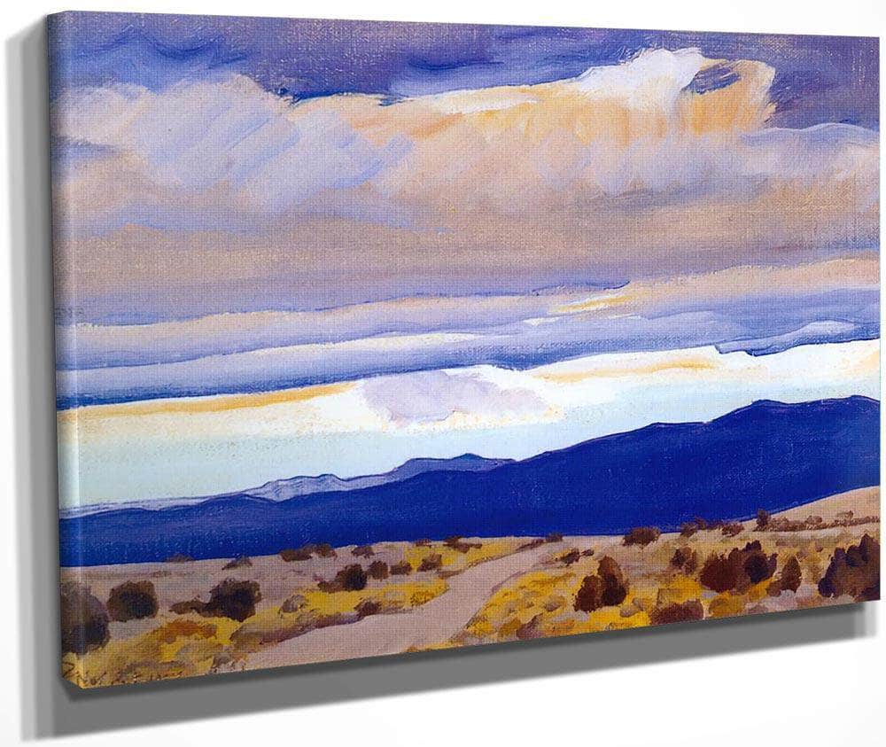 Traveling Storm By Maynard Dixon Fine Art Print