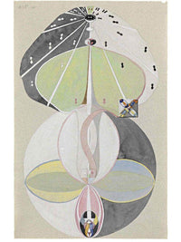 Tree Of Knowledge Series W No 5 By Hilma Af Klint Fine Art Print