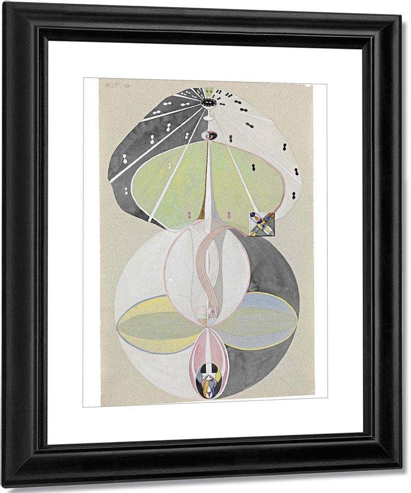 Tree Of Knowledge Series W No 5 By Hilma Af Klint Fine Art Print