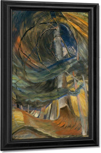Tree (Spiraling By Upward) By Emily Carr Fine Art Print