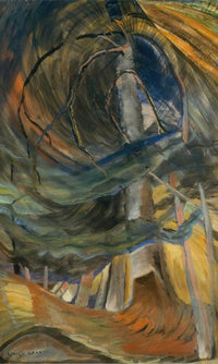 Tree (Spiraling By Upward) By Emily Carr Fine Art Print