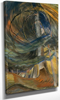 Tree (Spiraling By Upward) By Emily Carr Fine Art Print