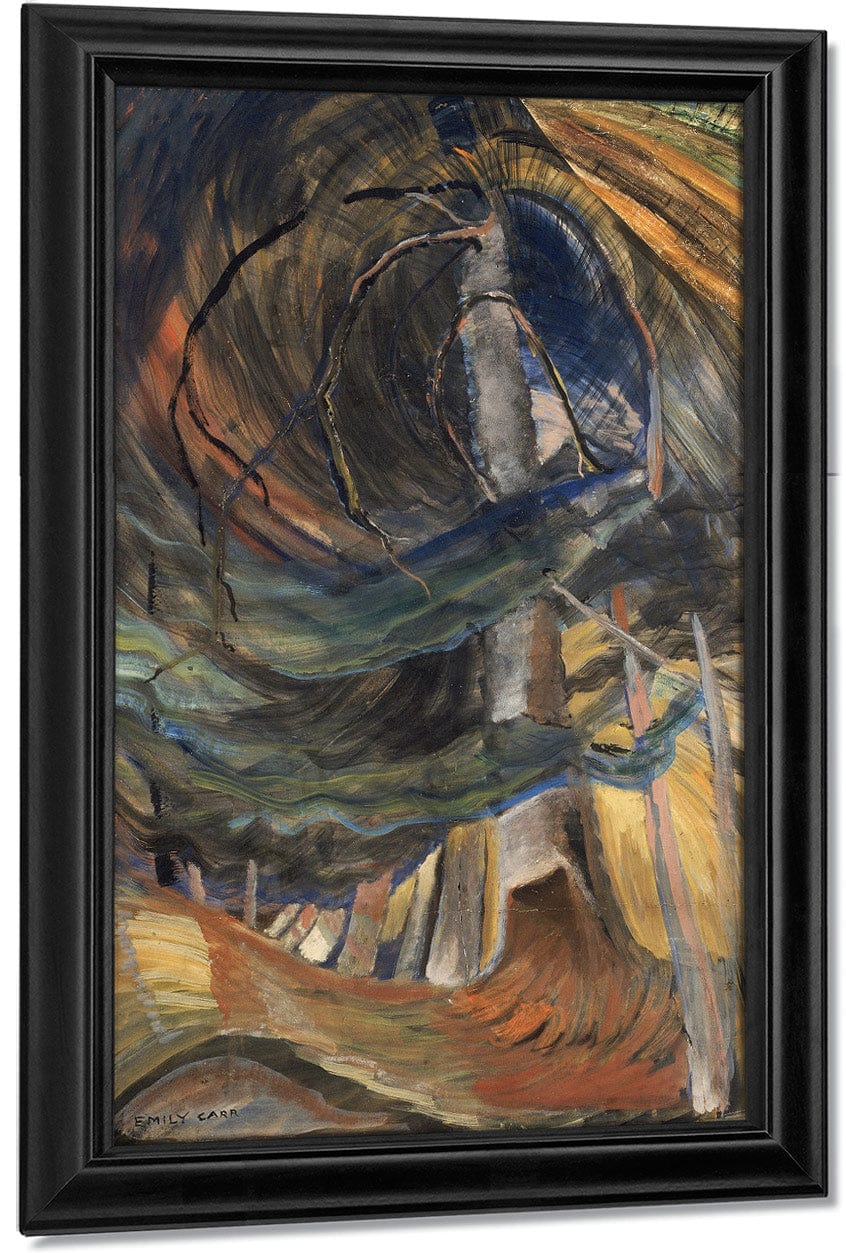 Tree Spiralling Upward 1933 By Emily Carr Fine Art Print