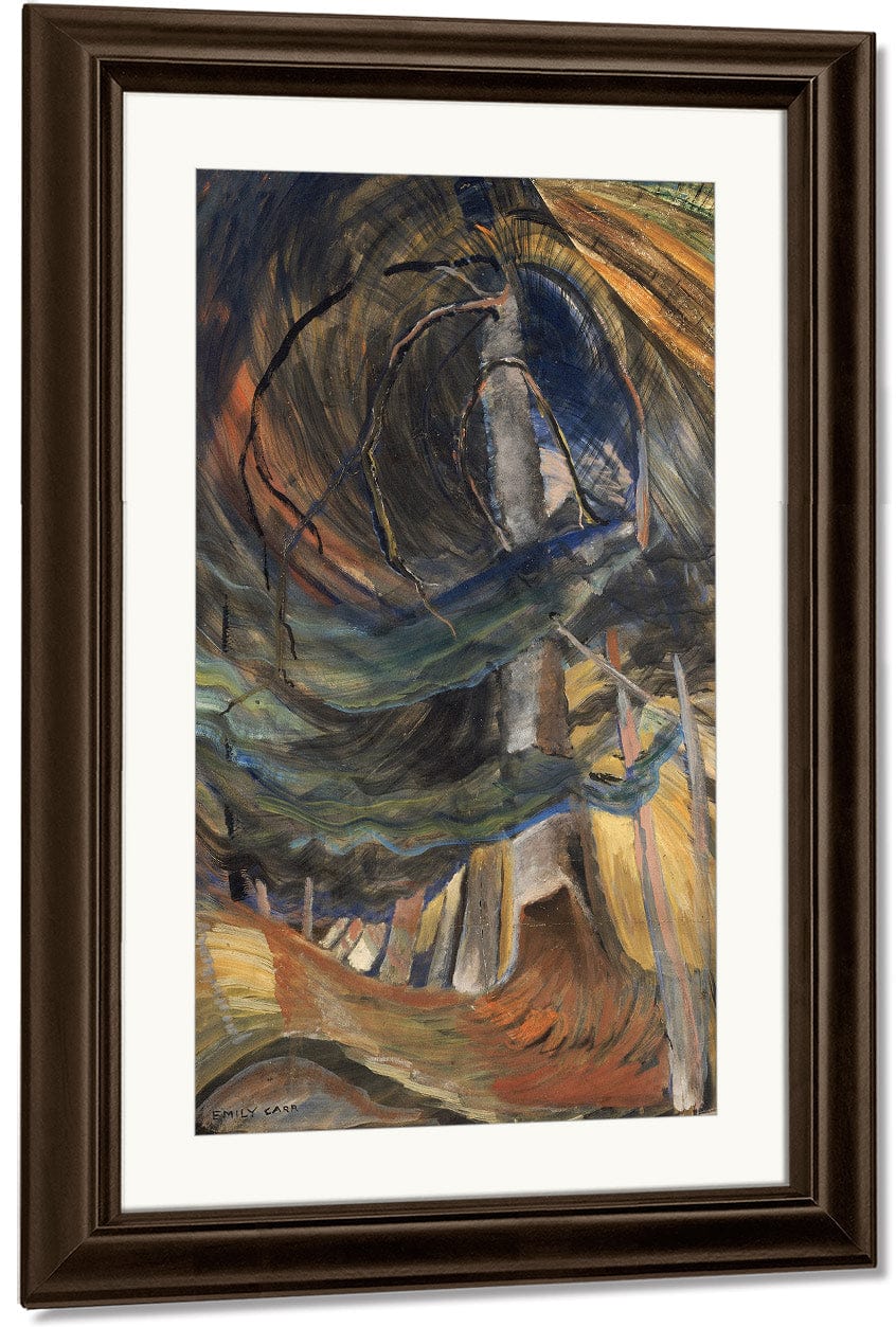 Tree Spiralling Upward 1933 By Emily Carr Fine Art Print