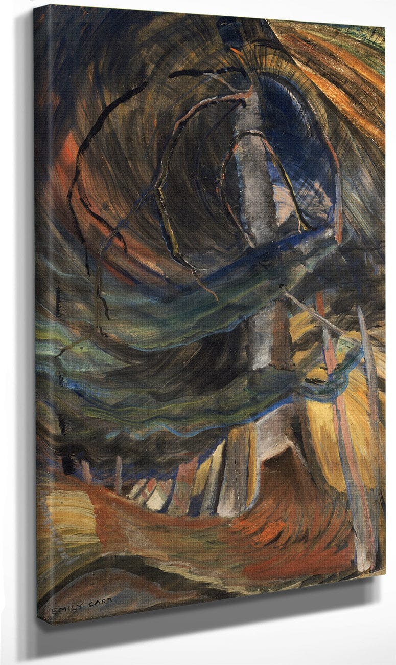 Tree Spiralling Upward 1933 By Emily Carr Fine Art Print