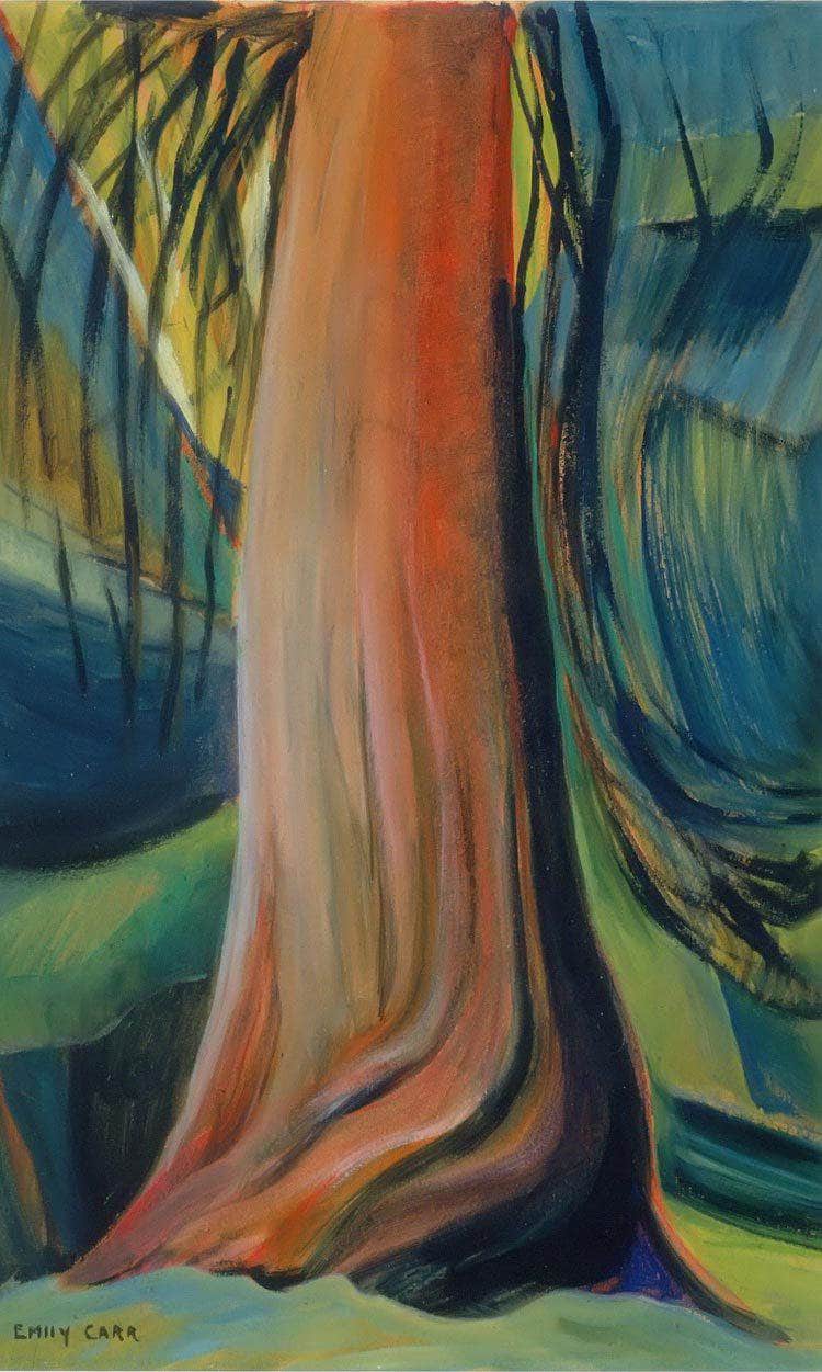 Tree Study By Emily Carr Fine Art Print
