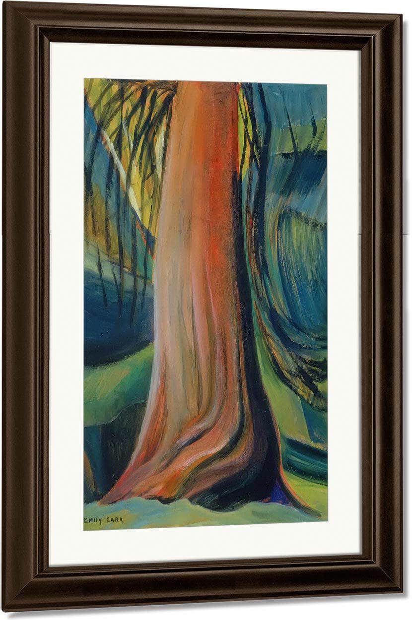 Tree Study By Emily Carr Fine Art Print