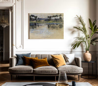 Trees Across The River By John Henry Twachtman Fine Art Print