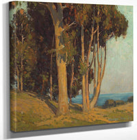 Trees Along The Coast By Edgar Payne Fine Art Print