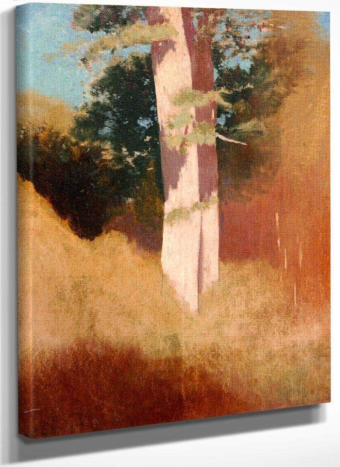 Trees In The Blue Sky By Odilon Redon Fine Art Print