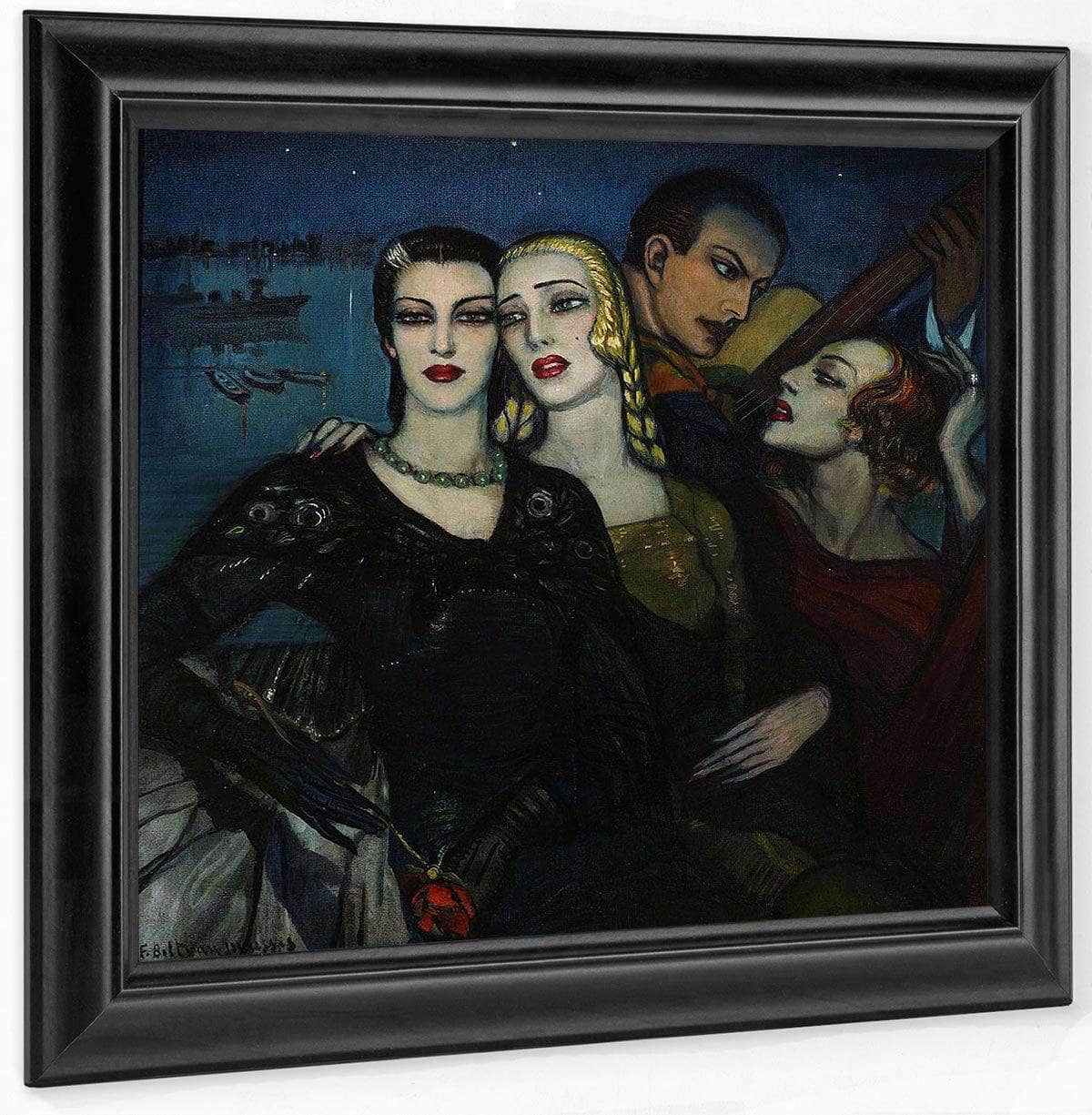 Tres Para Uno (Circa 1934) By Federico Beltran Masses Fine Art Print
