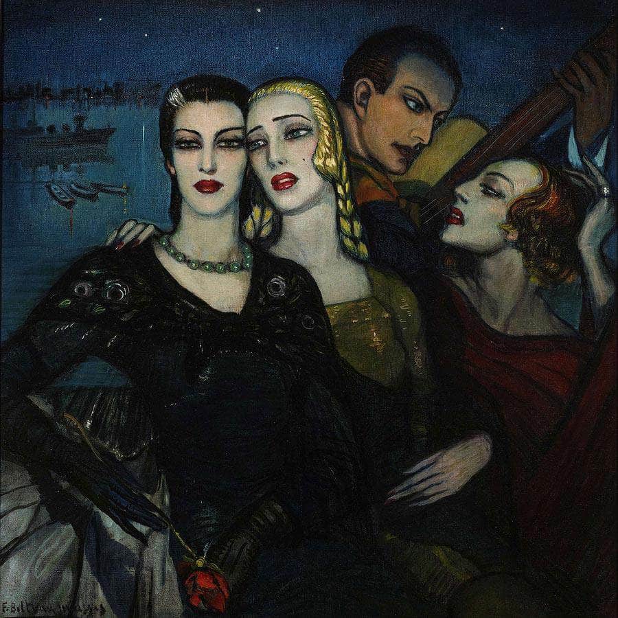 Tres Para Uno (Circa 1934) By Federico Beltran Masses Fine Art Print