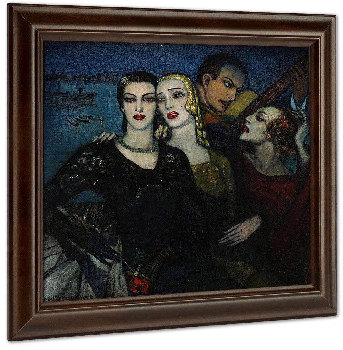 Tres Para Uno (Circa 1934) By Federico Beltran Masses Fine Art Print