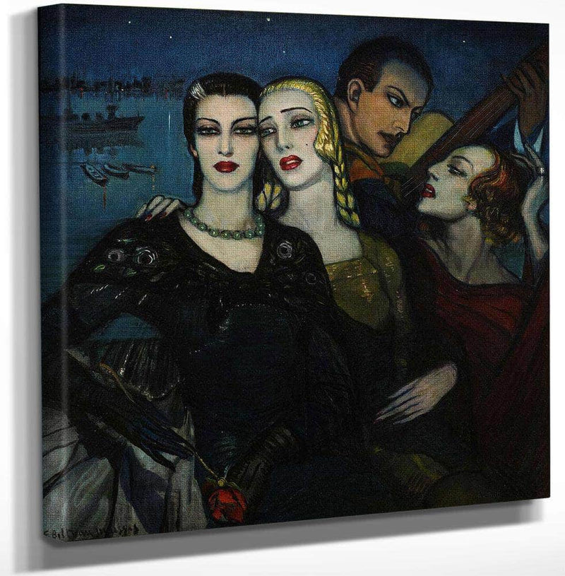 Tres Para Uno (Circa 1934) By Federico Beltran Masses Fine Art Print