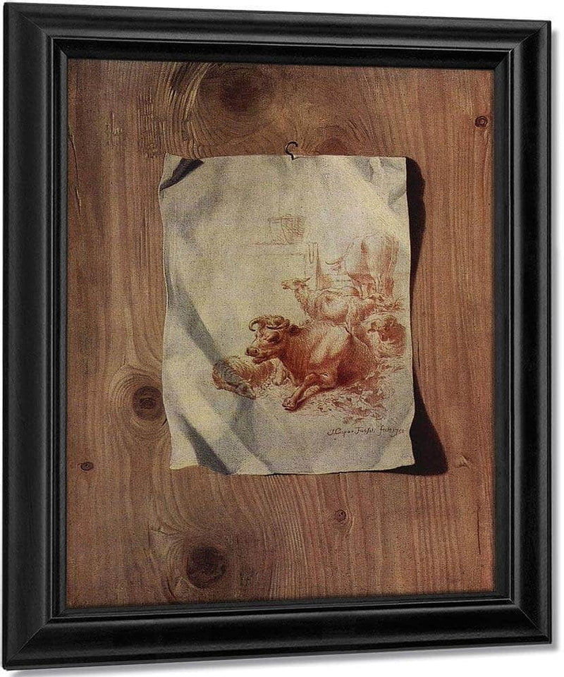 Trompe L'oeil By Henry Fuseli Fine Art Print