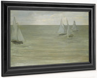 Trouville (Gray And Green, The Silver Sea) By James McNeill Whistler Fine Art Print