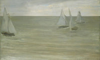 Trouville (Gray And Green, The Silver Sea) By James McNeill Whistler Fine Art Print