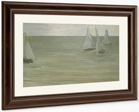 Trouville (Gray And Green, The Silver Sea) By James McNeill Whistler Fine Art Print