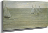 Trouville (Gray And Green, The Silver Sea) By James McNeill Whistler Fine Art Print