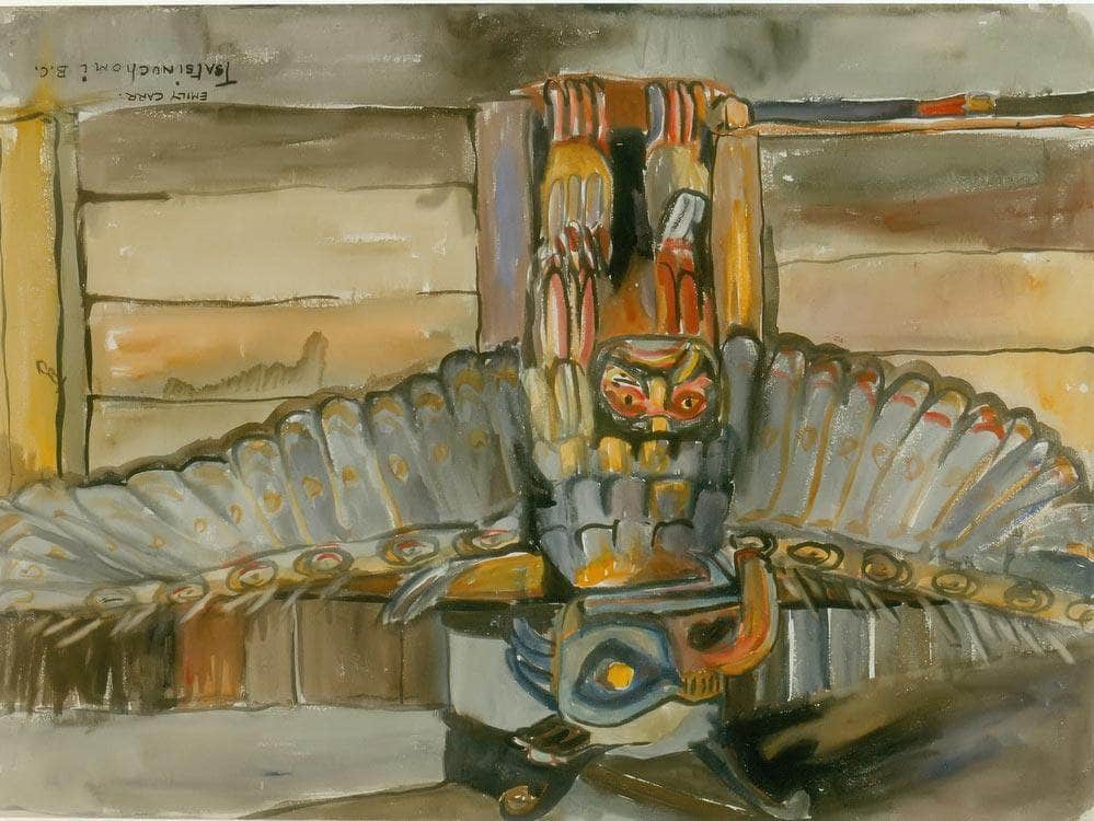 Tsatsisnukomi Bc By Emily Carr Fine Art Print