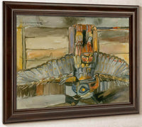 Tsatsisnukomi Bc By Emily Carr Fine Art Print