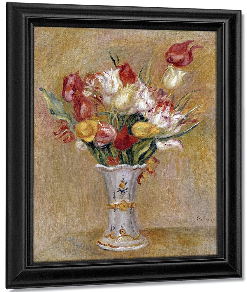 Tulipes, 1909 By Pierre Auguste Renoir Fine Art Print