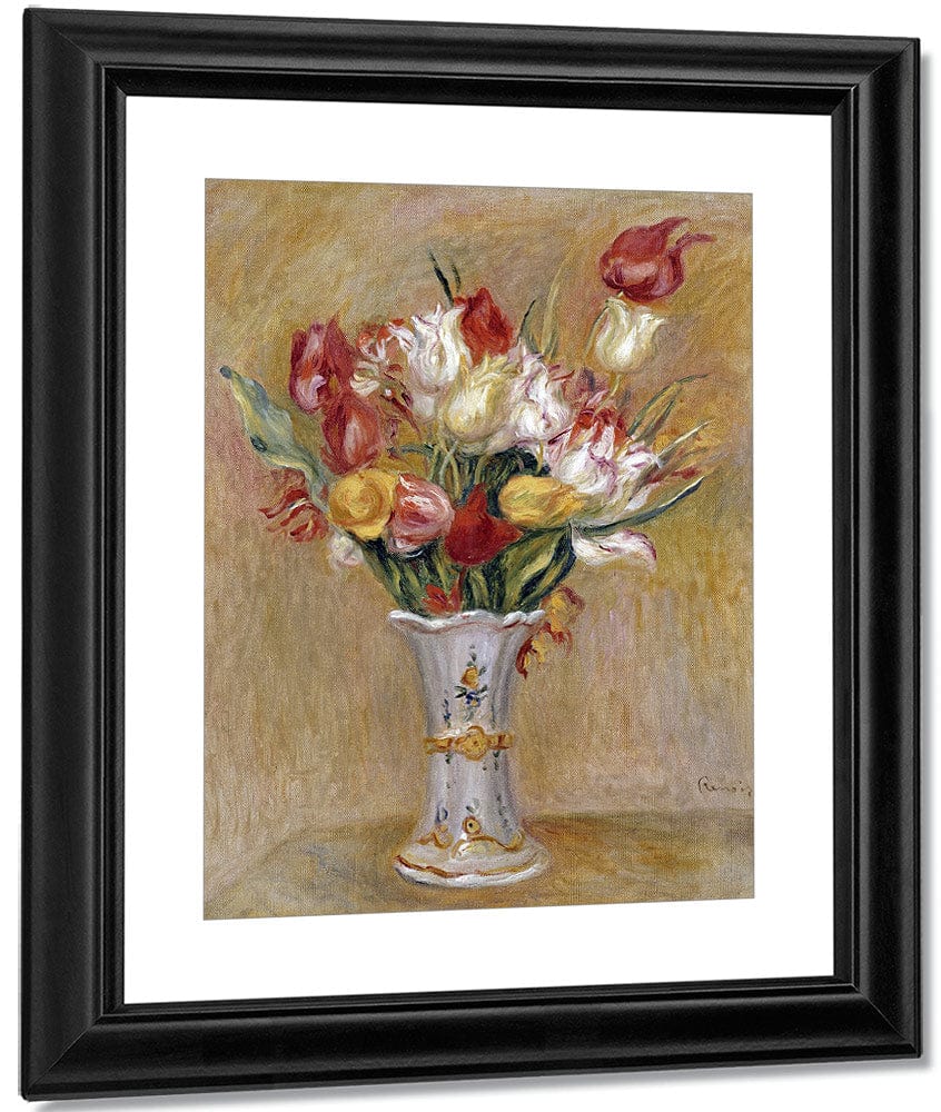 Tulipes, 1909 By Pierre Auguste Renoir Fine Art Print