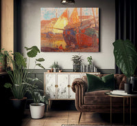 Tuna Boats By Edgar Payne Fine Art Print