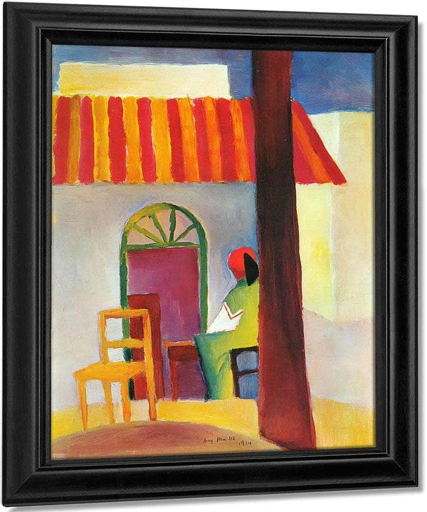 Turkish Cafe I By August Macke Fine Art Print