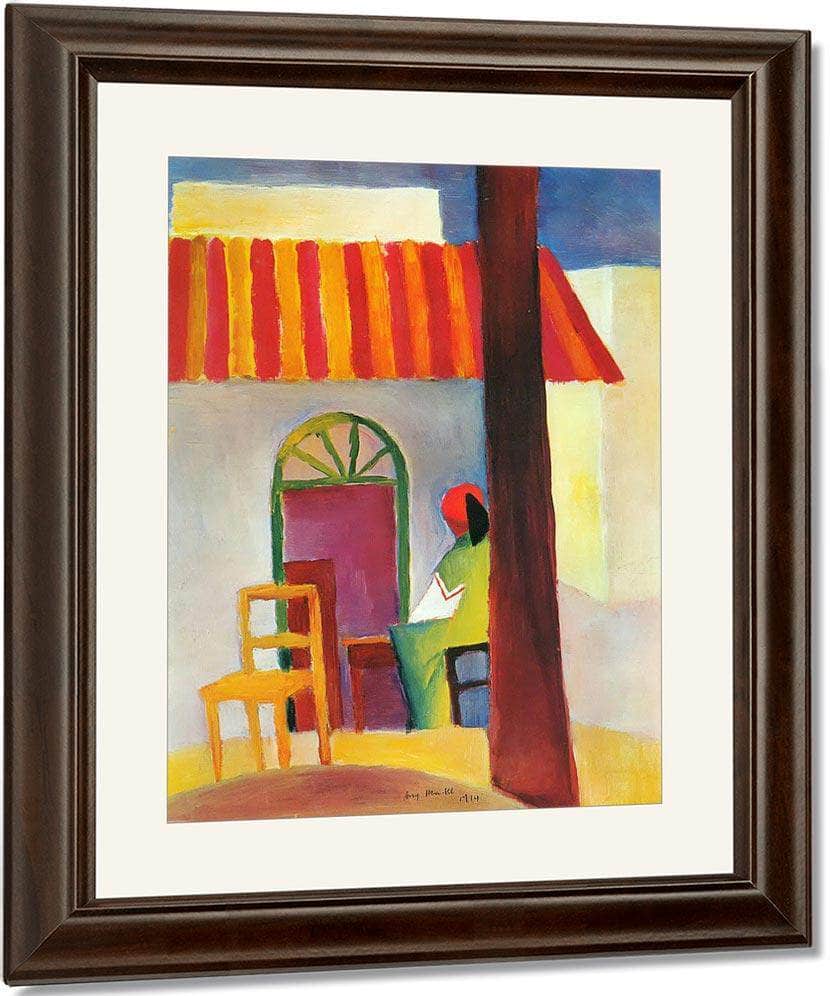 Turkish Cafe I By August Macke Fine Art Print