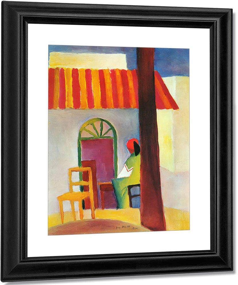 Turkish Cafe I By August Macke Fine Art Print