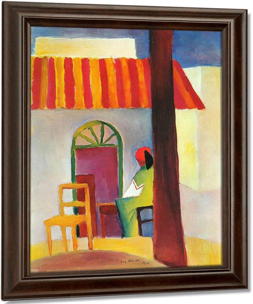 Turkish Cafe I By August Macke Fine Art Print
