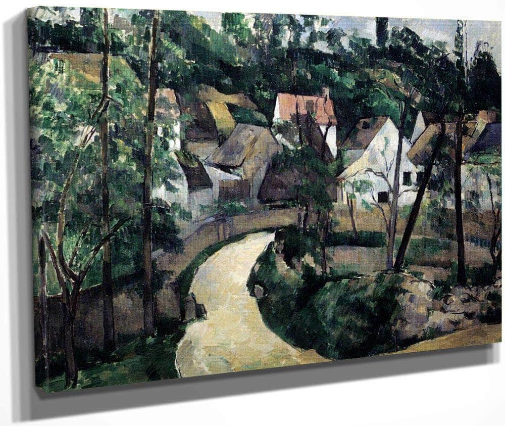 Turn In The Road By Cezanne Paul Fine Art Print