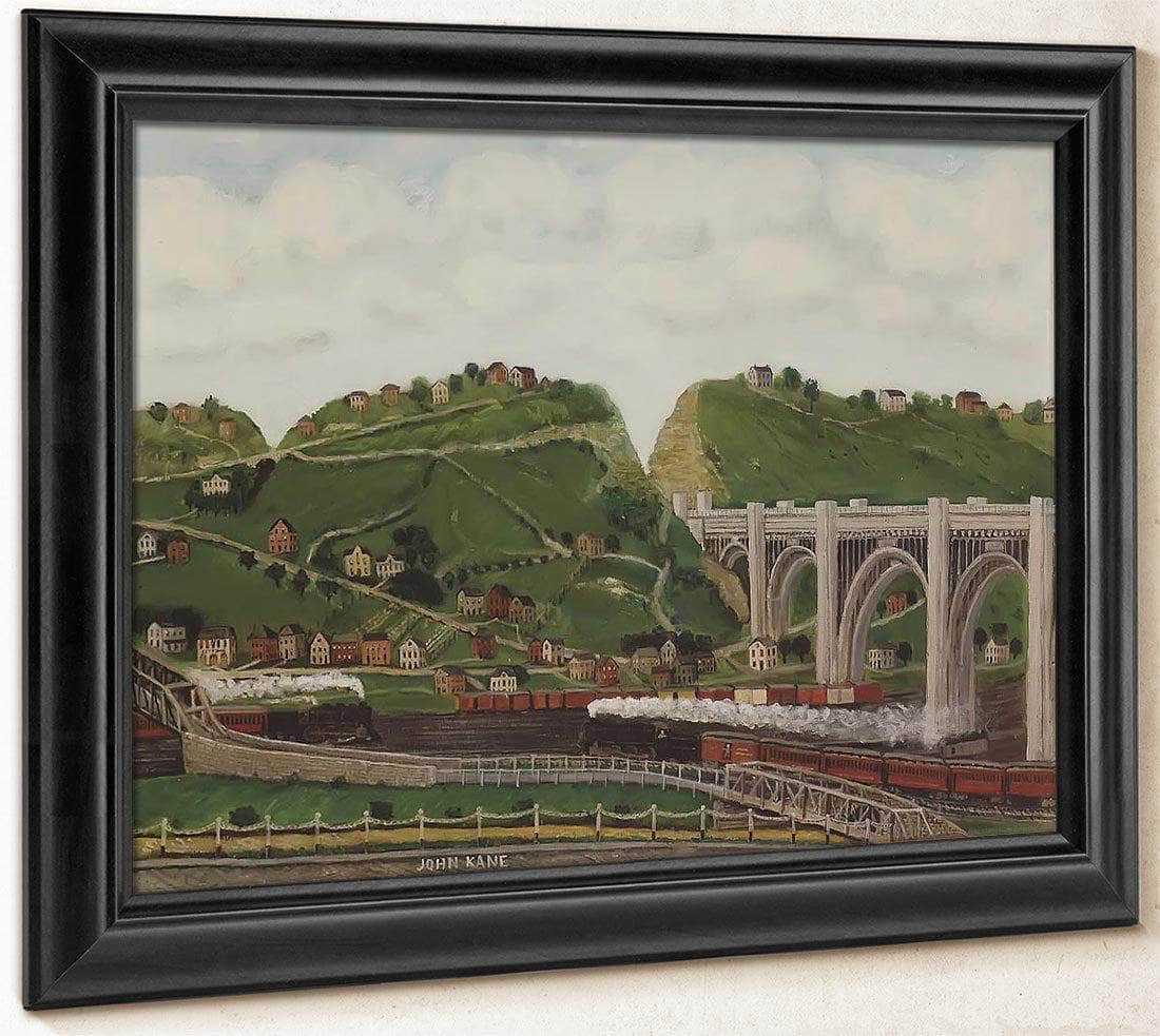 Turtle Creek Valley No1 By John Kane Fine Art Print