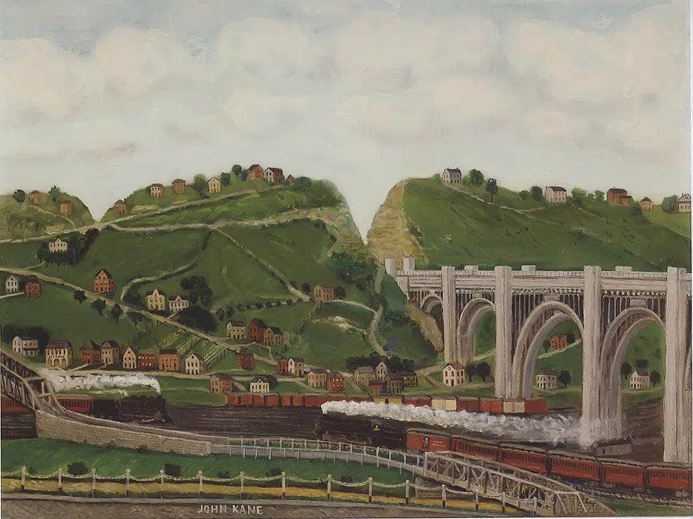 Turtle Creek Valley No1 By John Kane Fine Art Print