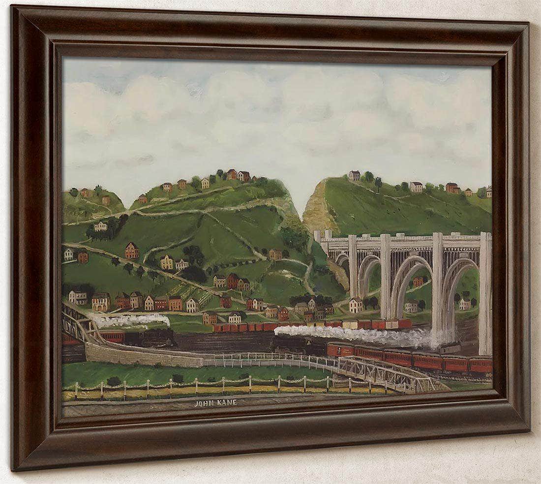 Turtle Creek Valley No1 By John Kane Fine Art Print