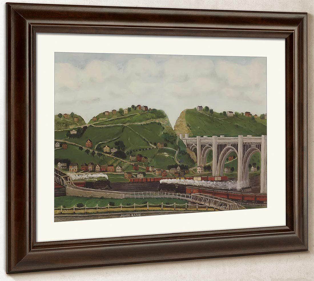 Turtle Creek Valley No1 By John Kane Fine Art Print