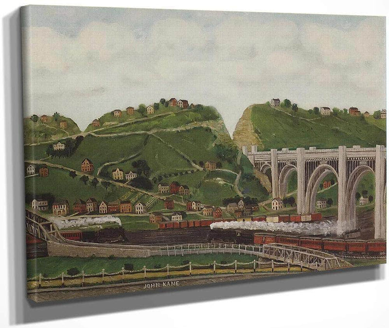 Turtle Creek Valley No1 By John Kane Fine Art Print