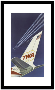 Twa  Vintage Poster Fine Art Print