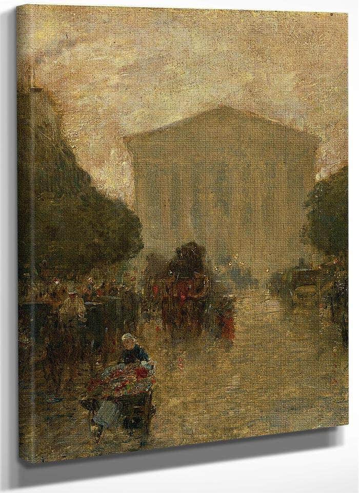 Twilight After Rain By Childe Hassam Fine Art Print