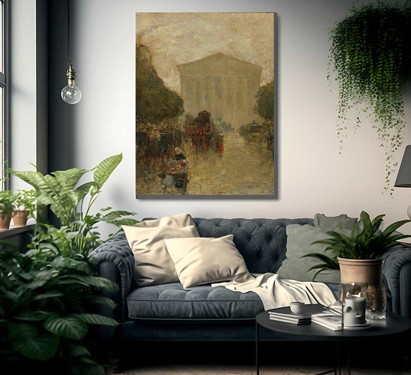 Twilight After Rain By Childe Hassam Fine Art Print