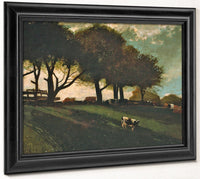 Twilight At Leeds By Winslow Homer Fine Art Print