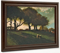 Twilight At Leeds By Winslow Homer Fine Art Print